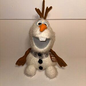 NWT Disney Frozen Broadway Musical Olaf Plush Snowman Fuzzy Stuffed Animal 18"